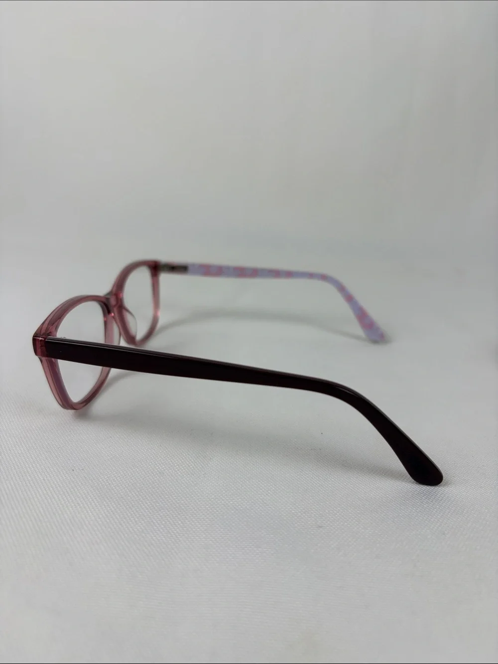 Pez Eyewear P12002 Glasses Kids Crystal Pink Floral Star Accents 48-16-125